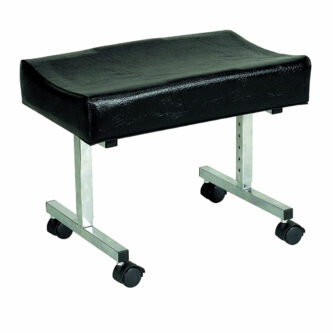 Leg Rest with Castors Height Adjustable