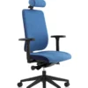 Being Me Office Chair - blue Fabic neck rest