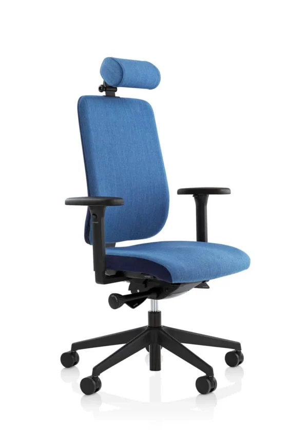 Being Me Office Chair - blue Fabic neck rest