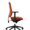 Being Me Office Chair - Orange Fabic no neck rest