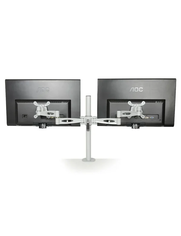 Double Monitor Arm for dual monitors, cable management