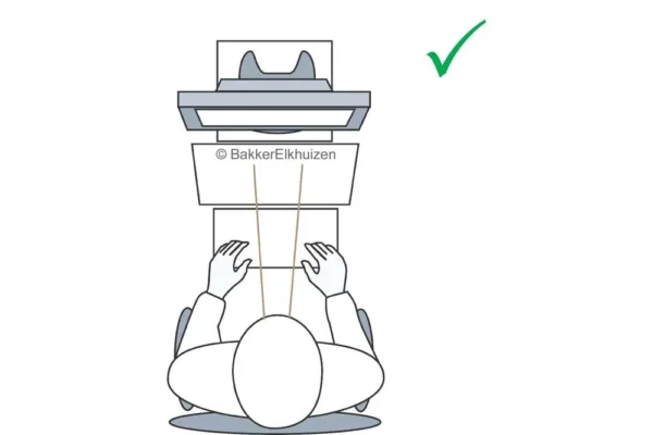 Flexdesk 640 Writing Slope correct Use of a Document Holder