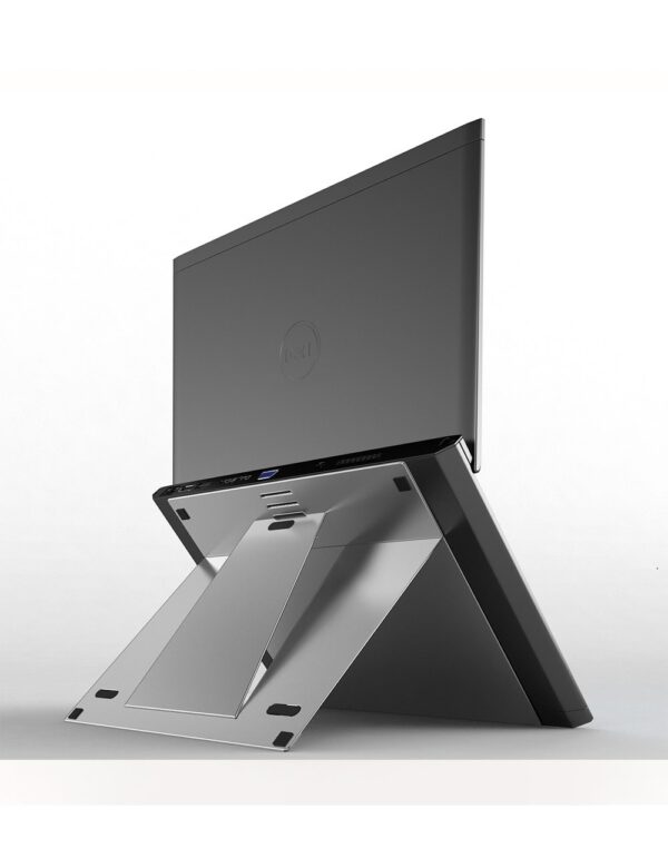 Adjustable Aluminium Laptop Stand Side