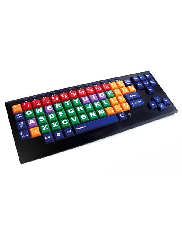 Multi-coloured Educational Key Monster Keyboard