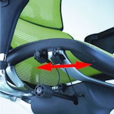 Ergohuman Seat Depth Adjustment