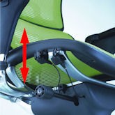 Ergohuman Seat Height Control