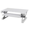 Workfit-T Sit Stand Desktop Workstation White