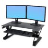 Workfit-T Sit Stand Desktop Workstation Large