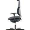 Orangebox Active Ergonomics Flo2 Medium Back Office Chair with neckrest side view