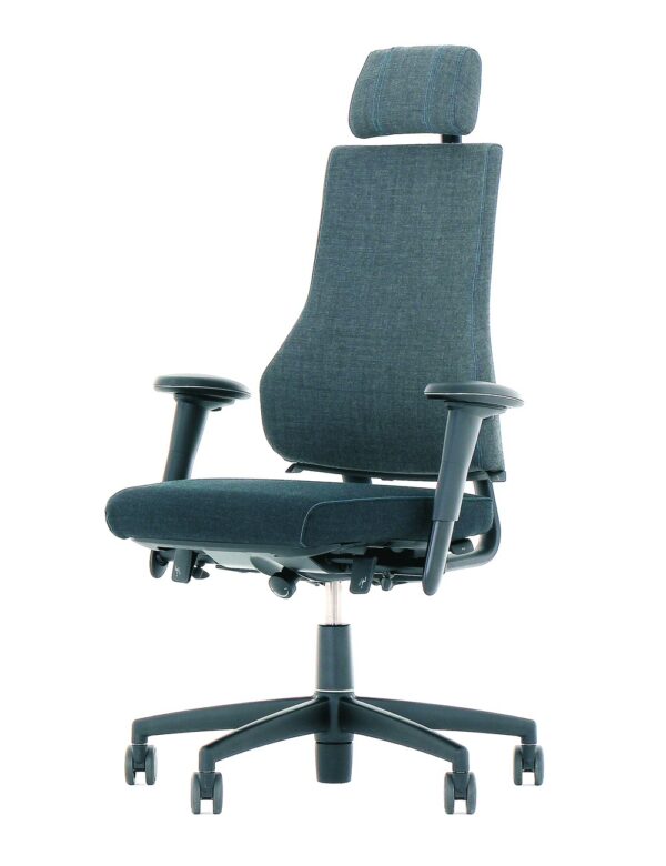 BMA Axia 2.4 Office Chair Polished Black Frame