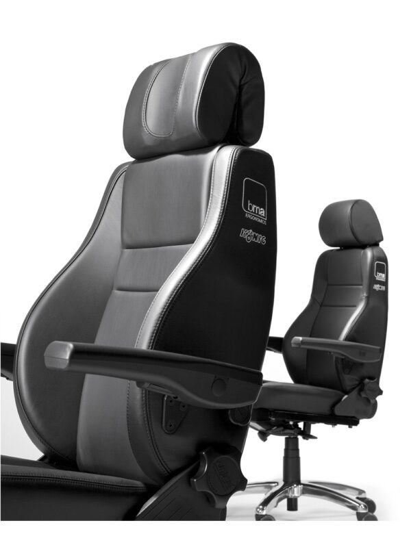 BMA Secur24 Exclusive Full Leather Control Room Office Chair