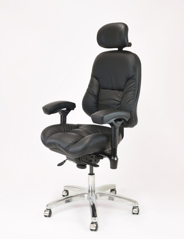 Bodybilt E3507 Leather Office Chair side