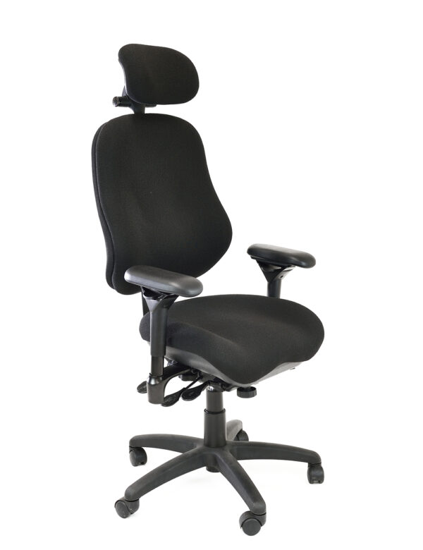 Bodybilt J3407 Office Chair with Head Rest side