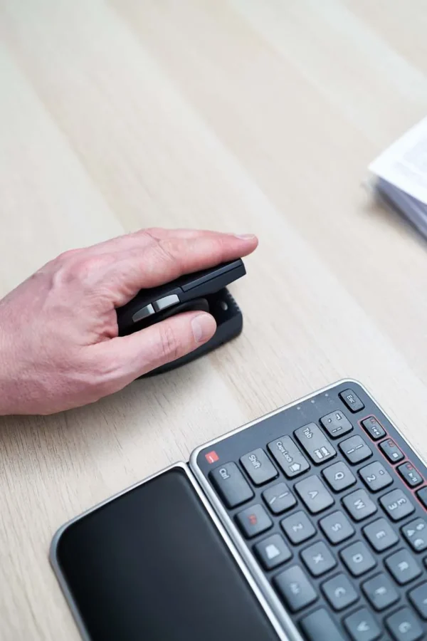 Contour Unimouse Left Handed on Desk