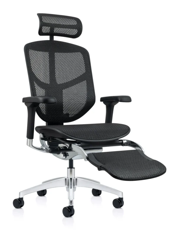 Enjoy Elite Mesh Office Chair with Head Rest and Leg Rest G2