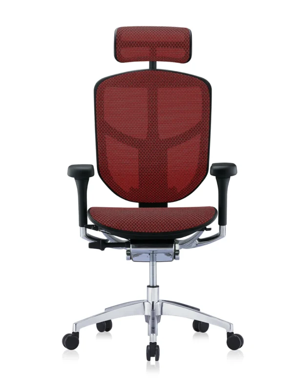 Enjoy Elite Red Mesh Office Chair G2 New Model