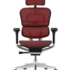 Ergohuman Elite Dark Red Mesh Office Chair G2