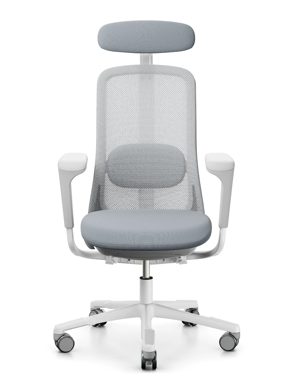 HAG SOFI 7500 Mesh Grey Frame Chair, individual user WFH