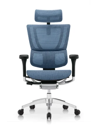 Mirus Elite Blue Mesh Office Chair G2 Latest Model