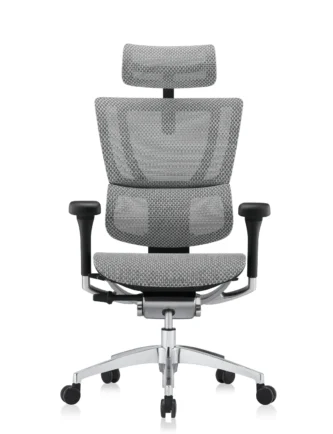 Mirus Elite Grey Mesh Office Chair G2 Latest Model