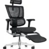 Mirus Elite Mesh Office Chair with Legrest