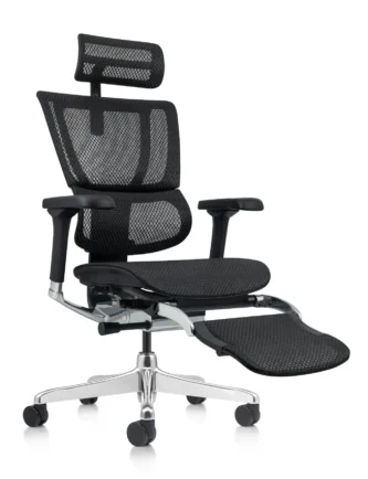 Mirus Elite Mesh Office Chair with Legrest