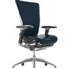 Nefil Black Leather Office Chair