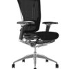 Nefil Black Mesh Office Chair no Head Rest