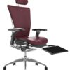 Nefil Indego Leather Office Chair with Head Rest and Leg Rest