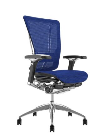 Nefil Ergonomic Office Chair - Blue Mesh