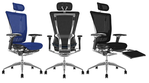 Nefil Office Chairs Luxury Mesh Chair top of the Ergohuman range