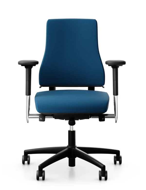 rh Axia 2.2 Office Chair polished arms