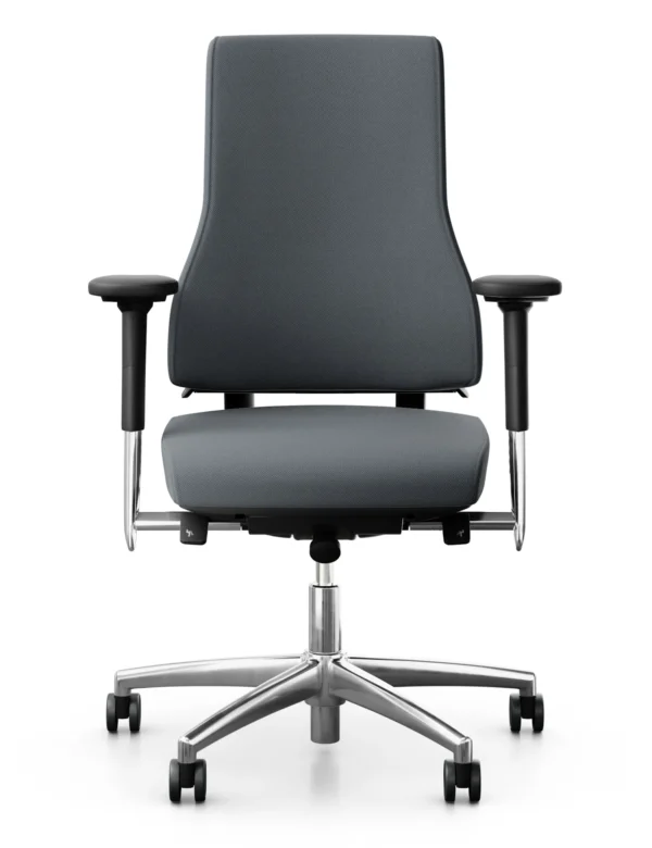 RH Axia 2.4 Office Chair Charcoal Grey Polished Options