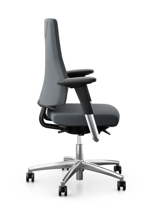 RH Axia 2.4 Office Chair Charcoal Grey Polished Options