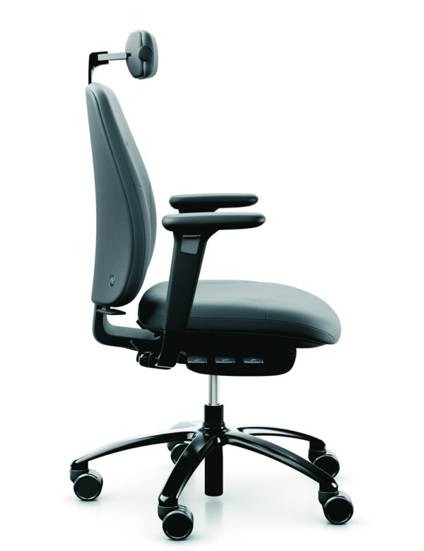 RH New Logic 200 Office Chair with Head Rest side