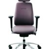 RH New Logic 200 Leather Office Chair with Head Rest